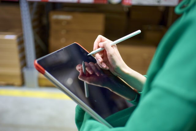 タッチペンとタブレット